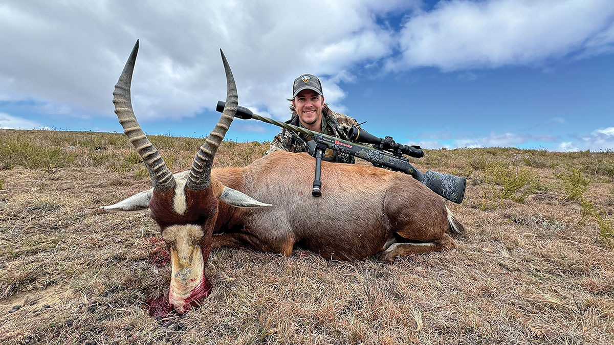 The third animal shot with the 22 Creedmoor was a blesbok at 512 yards. This shot made me really confident in the abilities of the cartridge.